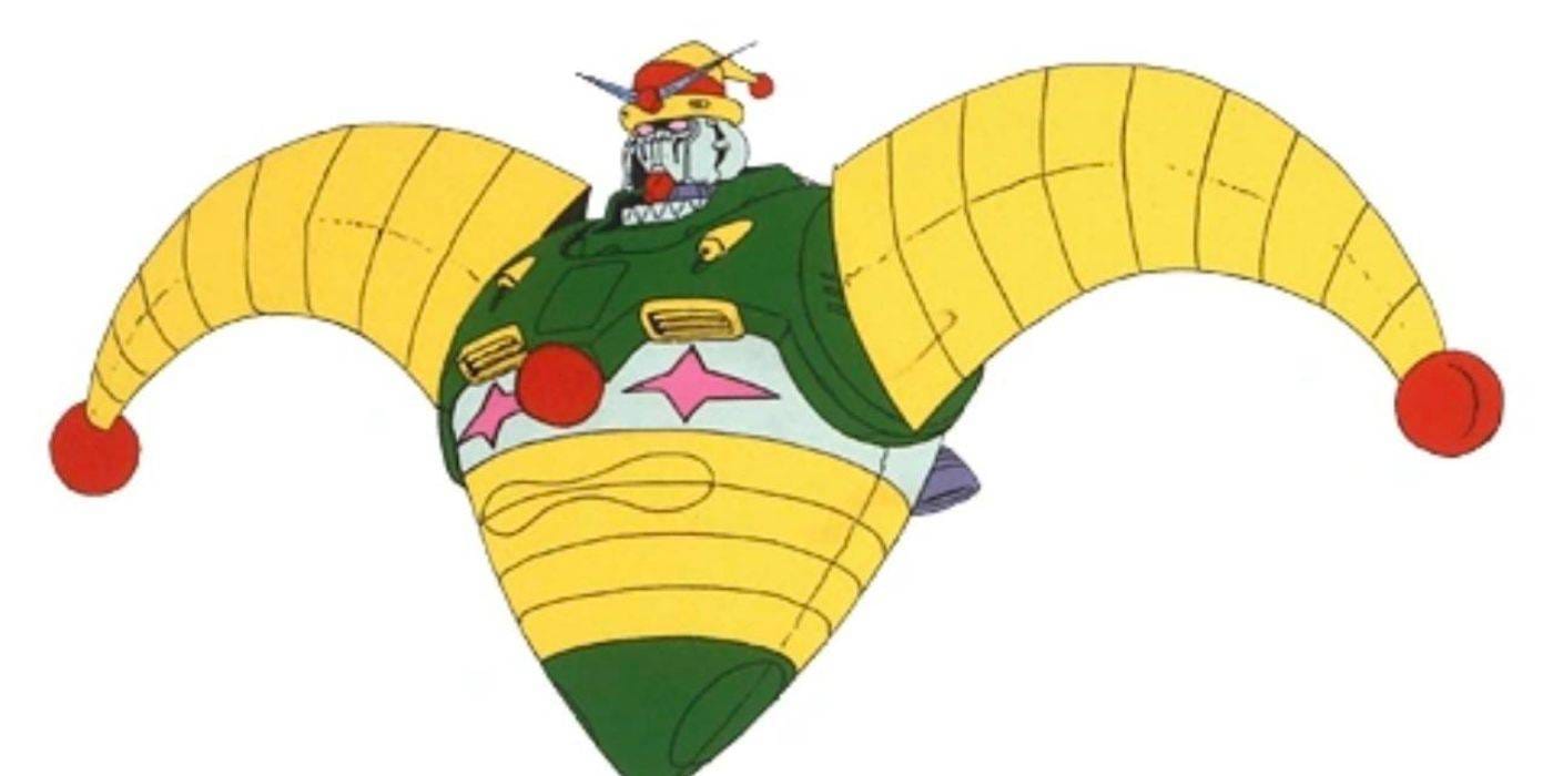 Mobil savaşçı G Gundam'dan Jester Gundam en iyi modda.