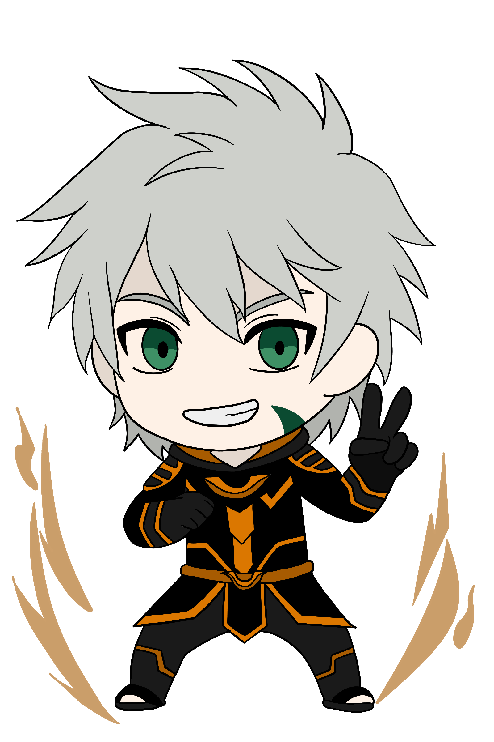 Chibi Genzo Hawalı Poz