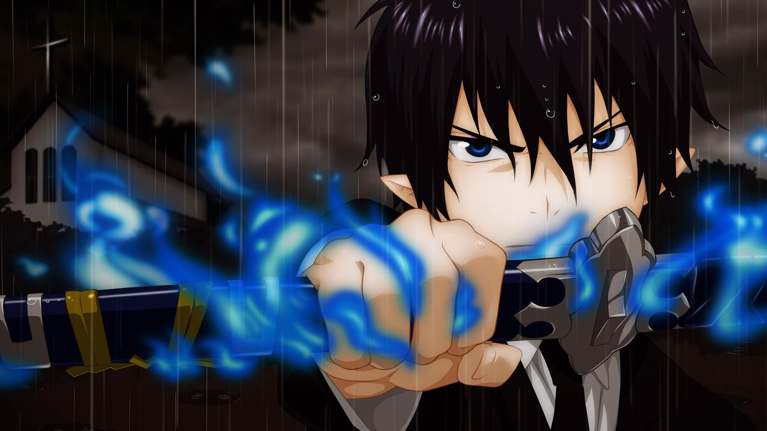 Blue Exorcist versus battle