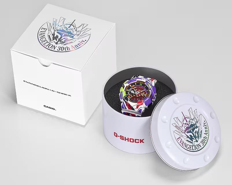 Evangelion 30. Yıldönümü İşbirliği Casio G-Shock Watch (7)