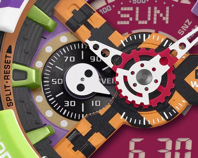 Evangelion 30. Yıldönümü İşbirliği Casio G-Shock Watch (5)