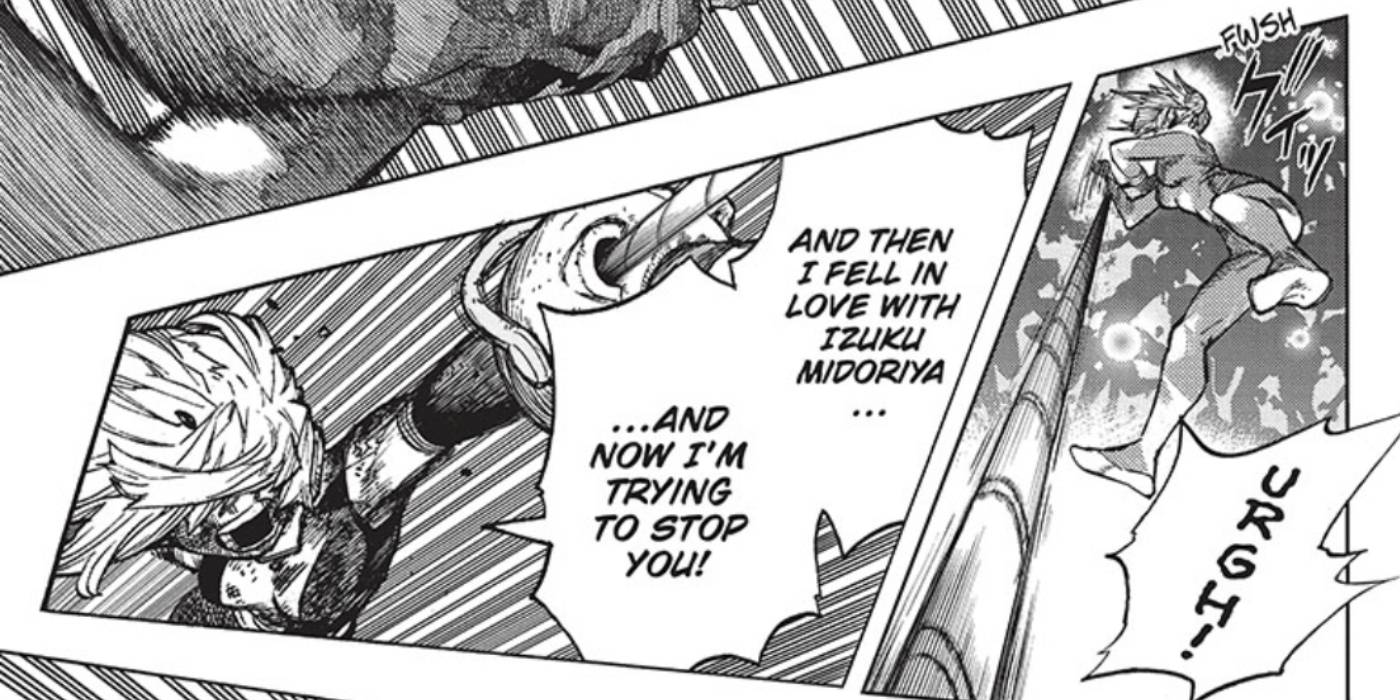 Ochako Uraraka, Deku'ya aşık olduğunu söylüyor
