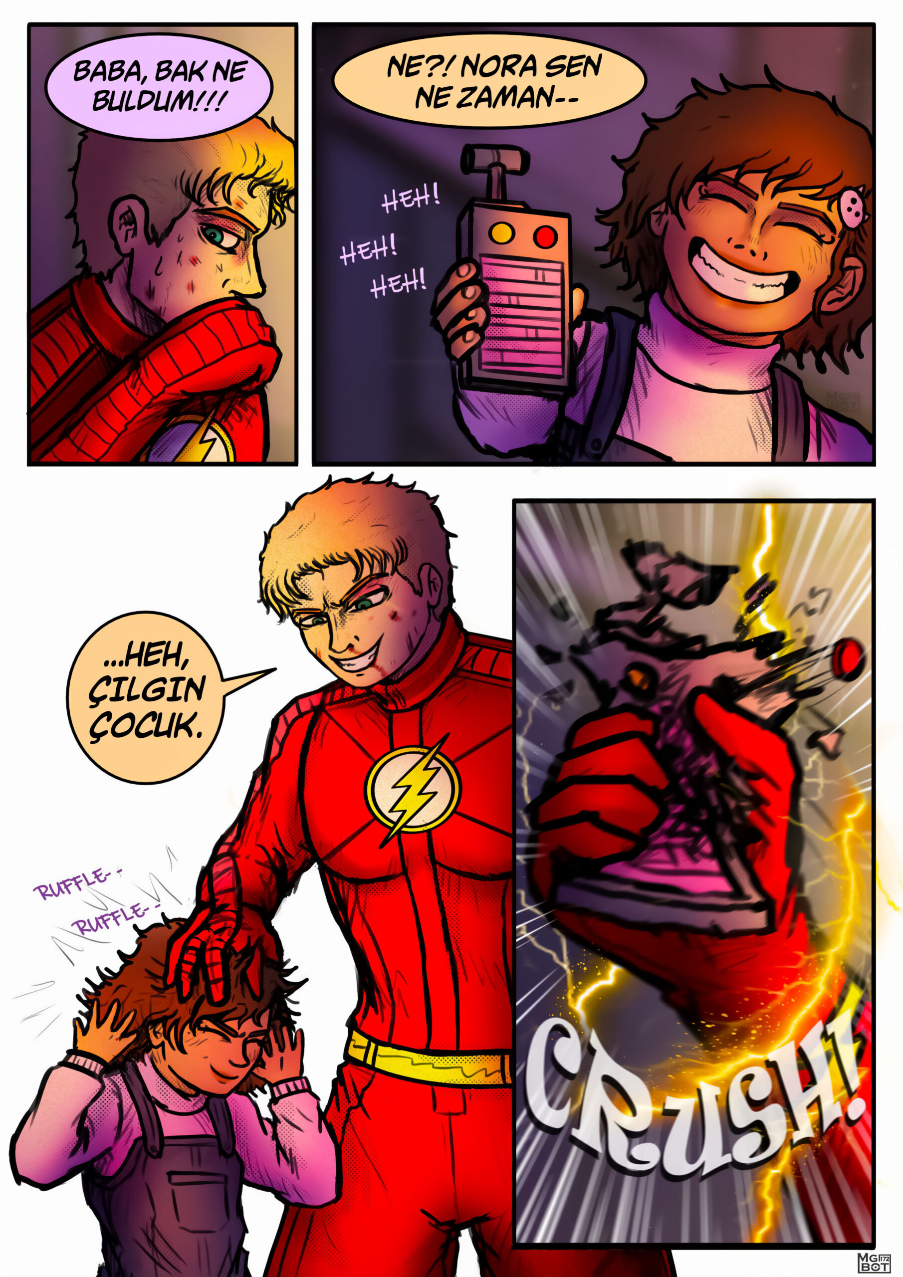 #001 Flash vs. Reverse Flash