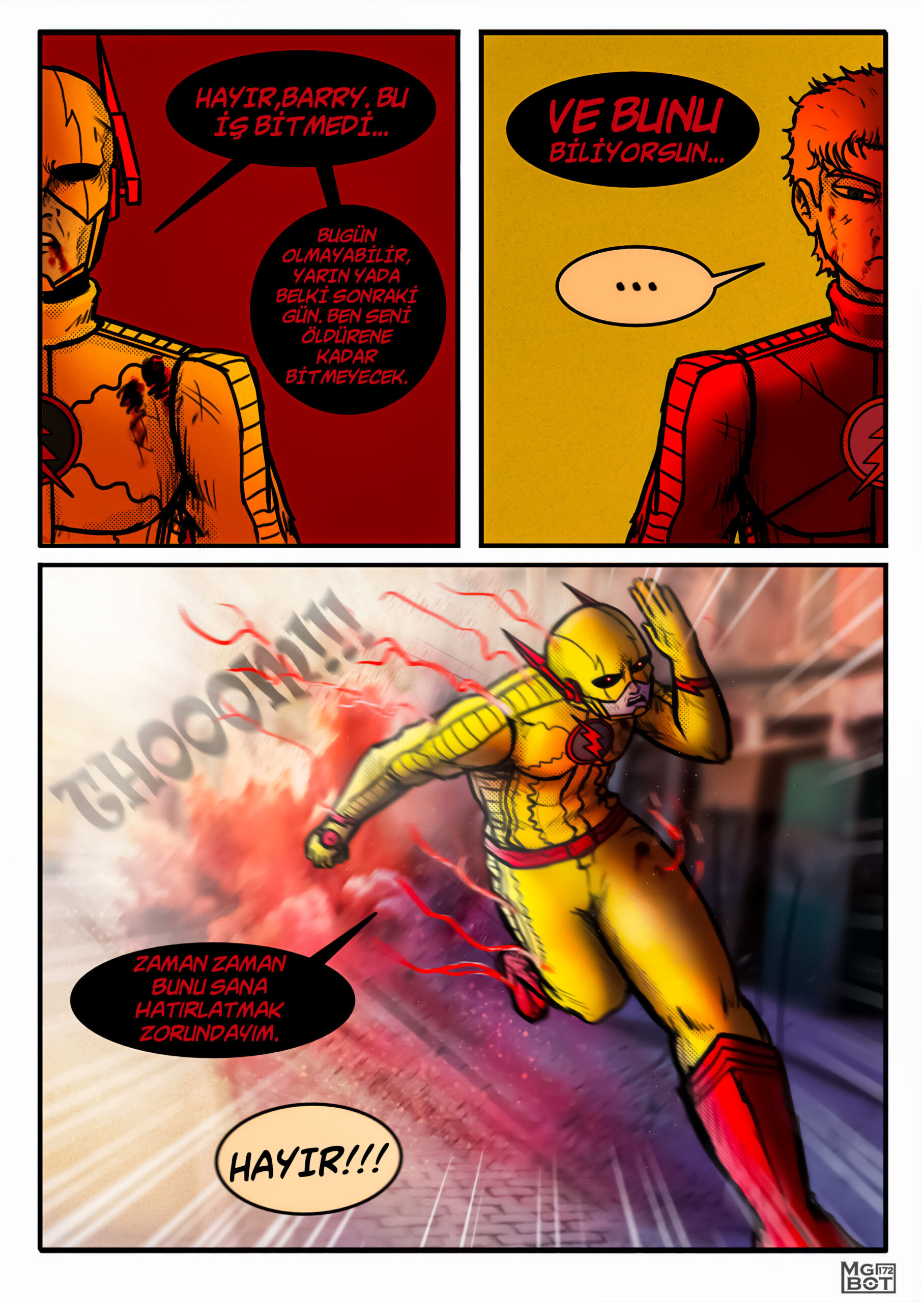 #001 Flash vs. Reverse Flash