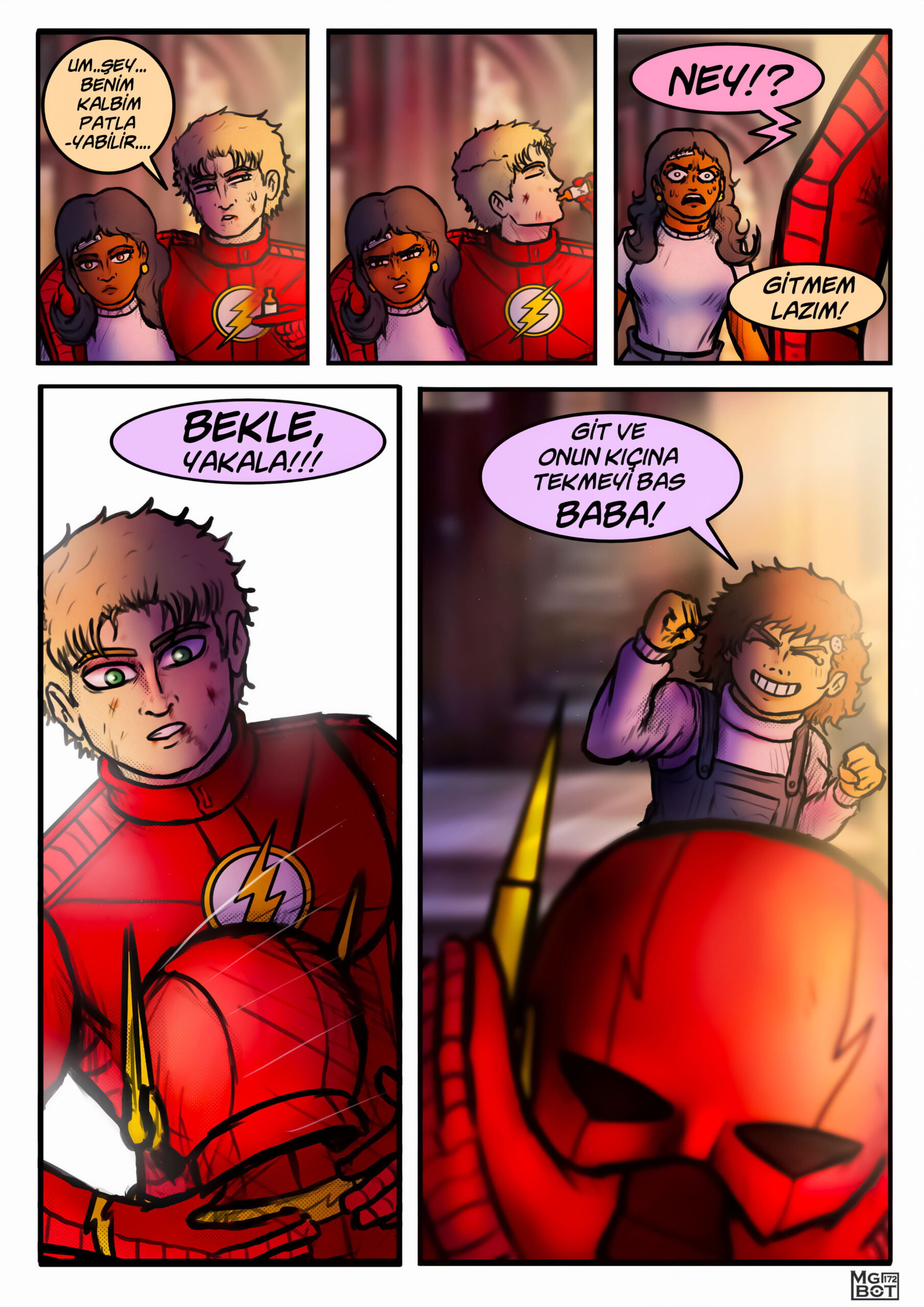 #001 Flash vs. Reverse Flash