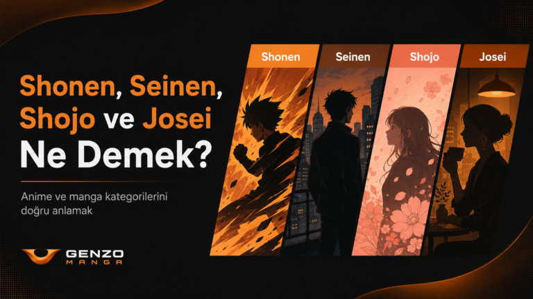 Shonen, Seinen, Shojo ve Josei Ne Demek? Anime ve Manga Türlerini Doğru Anlamak