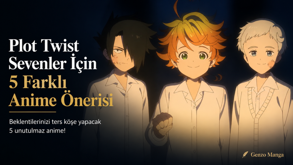 Plot Twist Sevenler İçin 5 Farklı Anime Önerisi