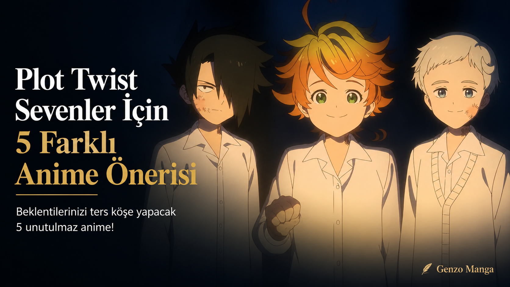 Plot Twist Sevenler İçin 5 Farklı Anime Önerisi
