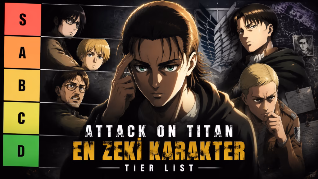 Attack on Titan En Zeki Karakter Tier List