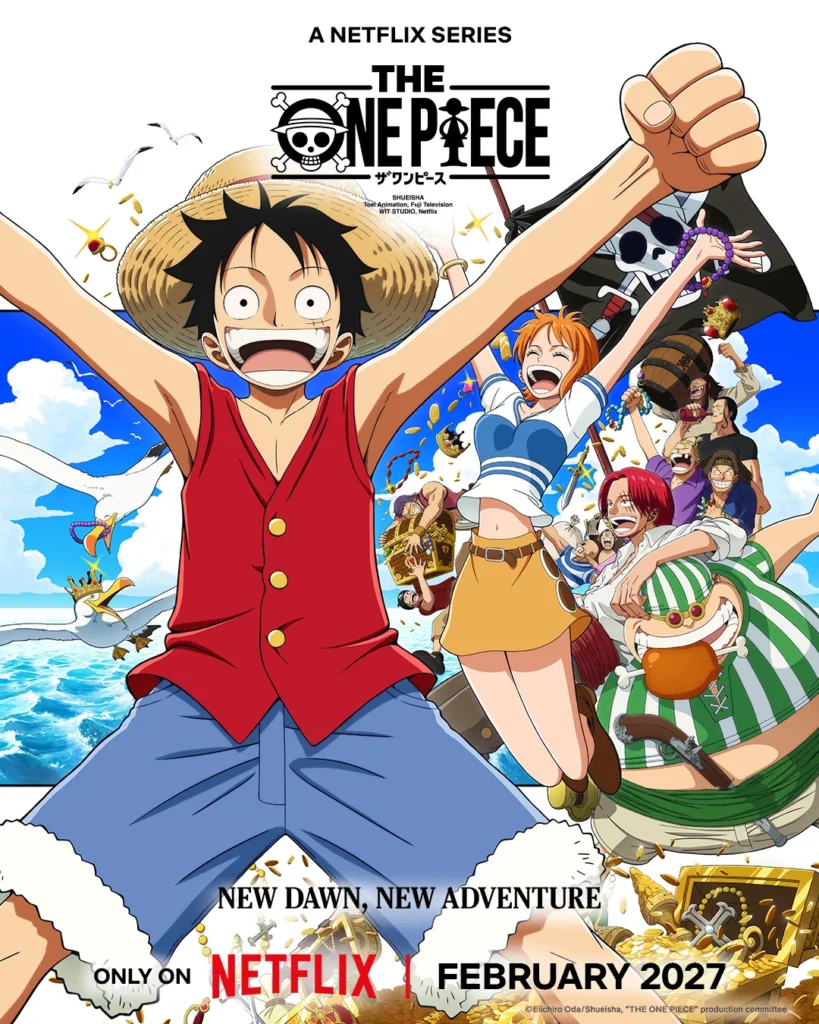 WIT Studio İmzalı Yeni "THE ONE PIECE" Remake Animesinden İlk Ana Görsel ve Yayın Tarihi Paylaşıldı