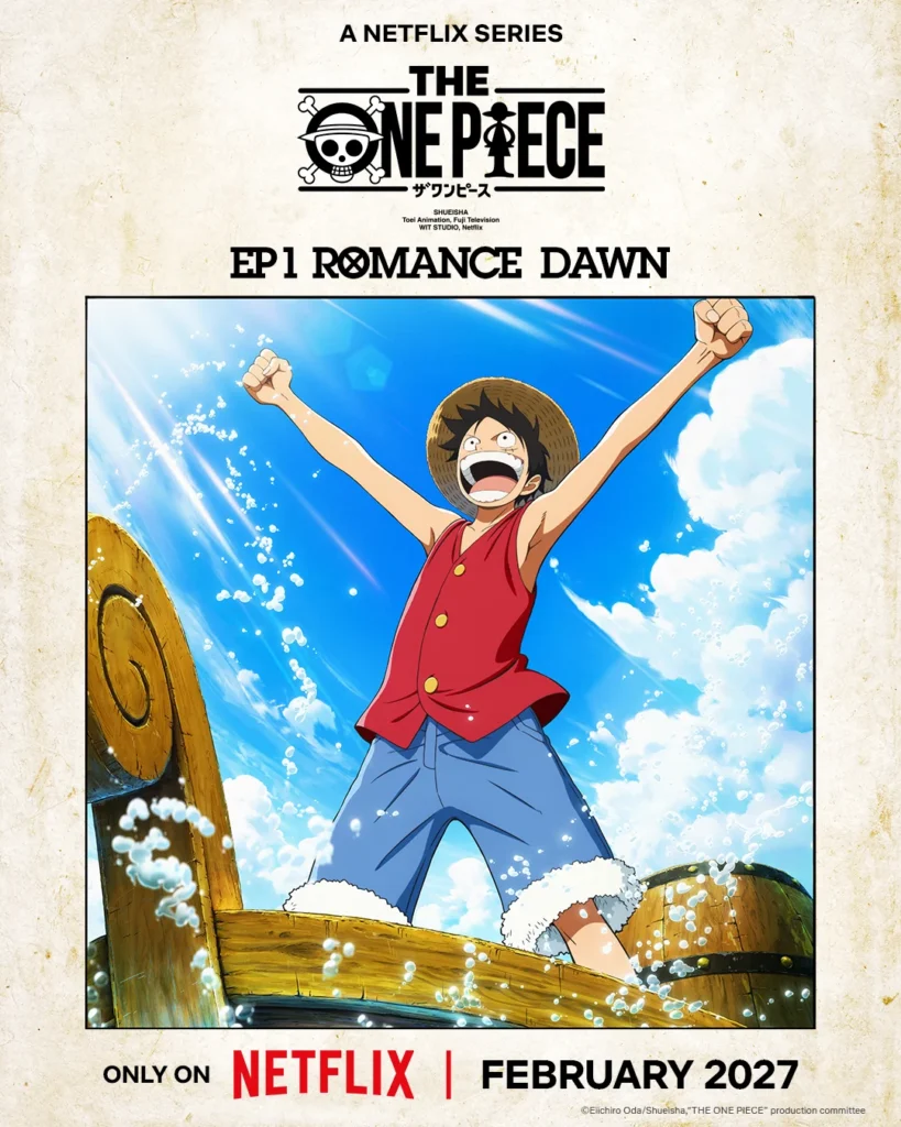 WIT Studio İmzalı Yeni "THE ONE PIECE" Remake Animesinden İlk Ana Görsel ve Yayın Tarihi Paylaşıldı