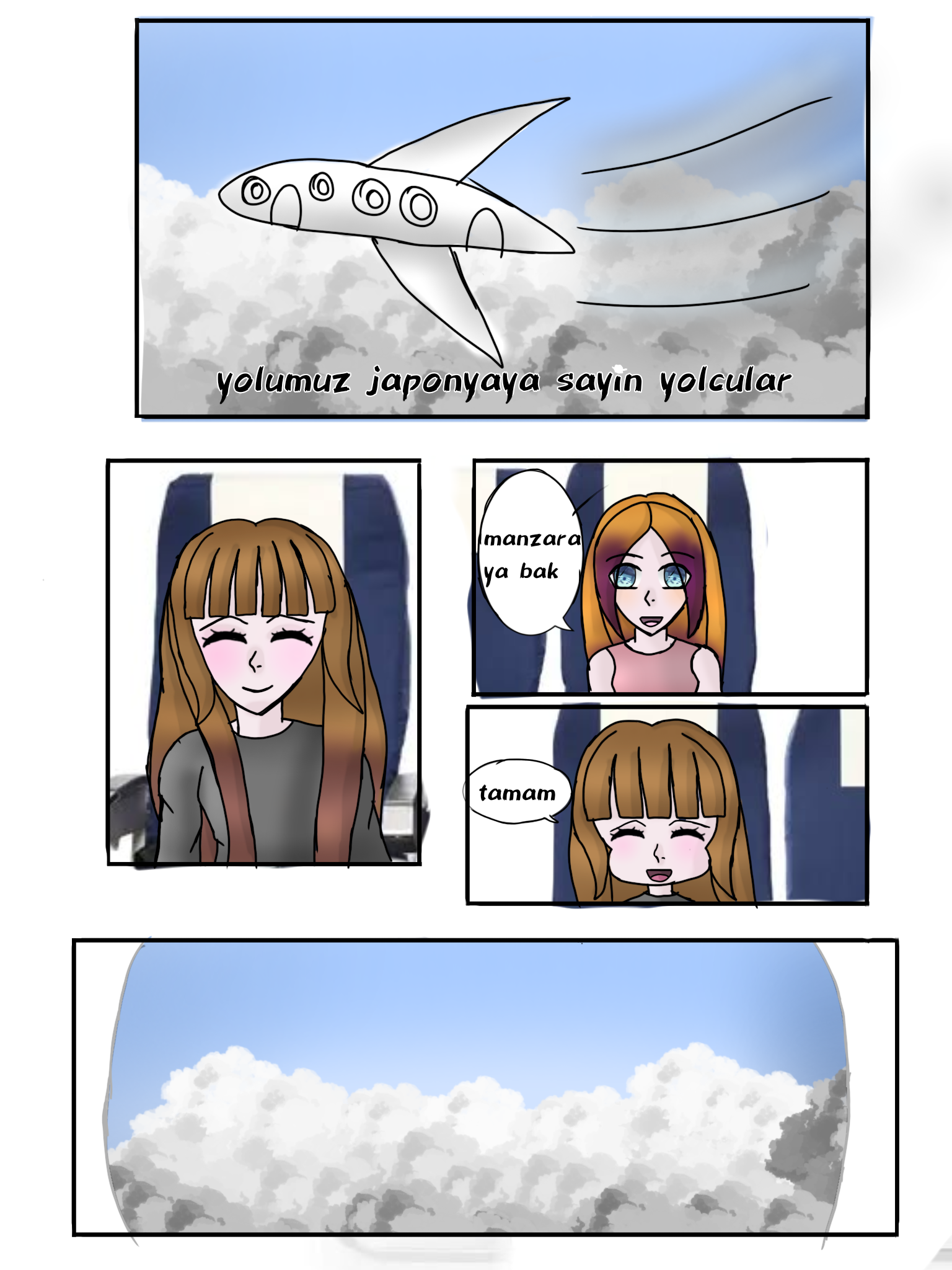 TÜRKİYEDEN JAPONYAYA DUYGULARIM Uçak Sayfa 8