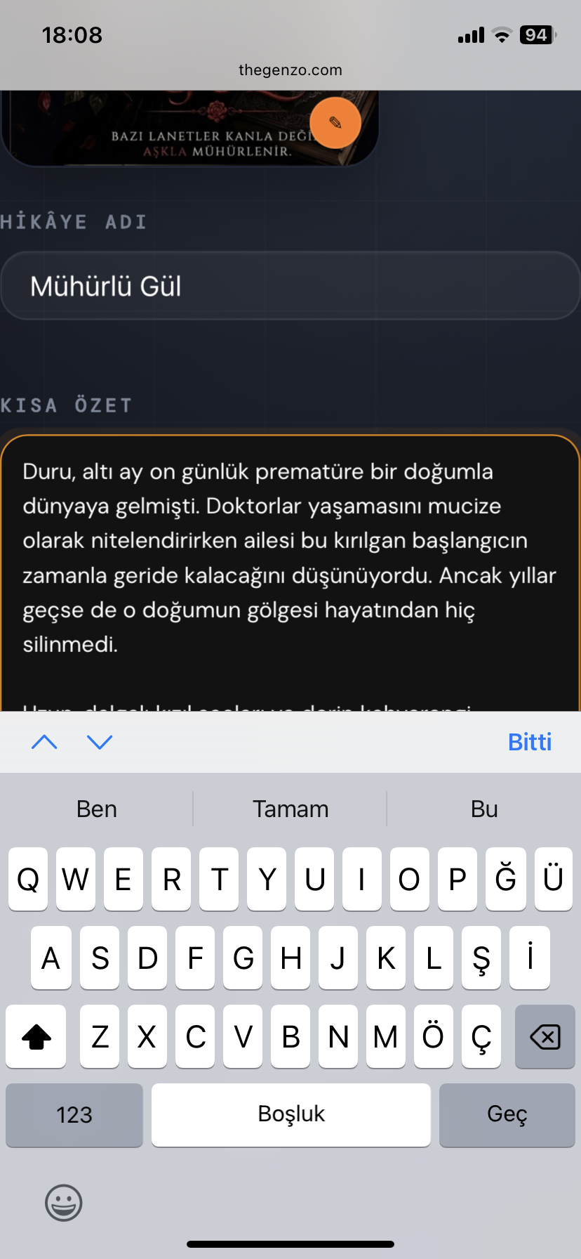 YANIK HATIRALARIN GÖLGESİ